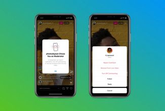 Instagram umožnil přidání moderátorů živého vysílání a Google vyhrál další soudní spor