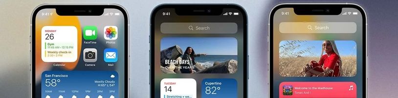 iOS 17 má znovu vylepšit widgety. Budou zábavnější