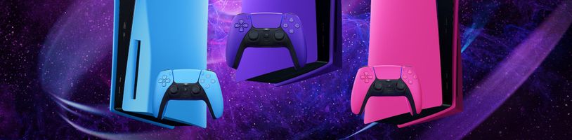 Barevné kryty pro PlayStation 5 konečně v prodeji v Česku a na Slovensku