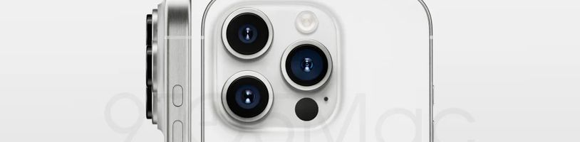 iPhone 15 Pro Max dostane obří kamerový modul. Podívejte se